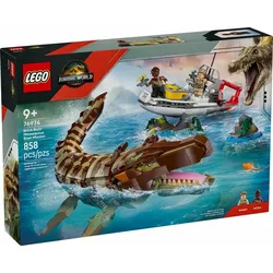 LEGO® Jurassic WorldTM 76974 Mosasaurier: Die Bootmission