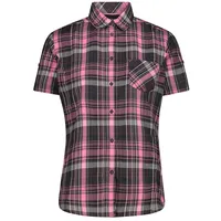 CMP 33s5636 Kurzarmhemd - Antracite / Pink Fluo /