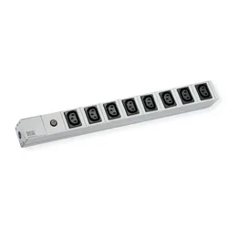 BACHMANN 19 Steckdosenleiste, 8x C13 Buchse, 1xC14 Stecker"