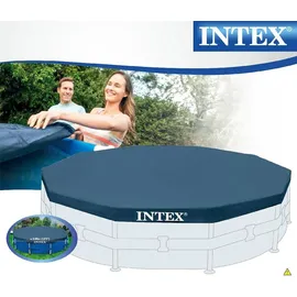 Intex Abdeckplane für Frame Pool 366 cm blau 28031