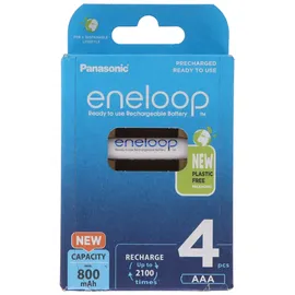 Panasonic (ehem. Sanyo) HR-3UTGA eneloop Standard Akku Mignon/AA 2000mAh 4er +AccuCell Safe