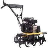 TEXAS 90061154 Lilli 365 TG Motorhacke Gartenfräse (Benzinantrieb, 40 - 60 cm Arbeitsbreite 26 cm Arbeitstiefe, 1400 W, Rückwärtsgang, Seilzugstarter)