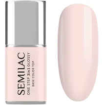 Semilac UV-Nagellack 3in1 One Step Glossy S254 Rose Beige 7 ml