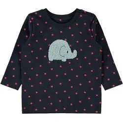 name it Boys Langarmshirt Nbmdimon dark sapphire, 68