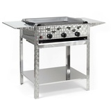 Gasbräter stationär Gasgrill 3-flammig 11kW Edelstahl-Brenner BBQ Neu P3STAP