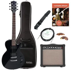 Rocktile L-100 BL E-Gitarre Black