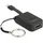 DeLock USB C zu HDMI Adapter 30 cm Schwarz