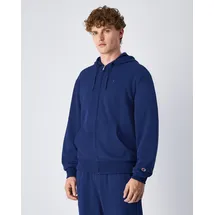 Champion Full Zip Hoodie Sweatshirt - black - S
