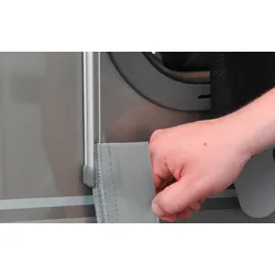 Hindermann Vorzeltkeder für Reparaturen Polyvinylchlorid- Keder Silber 6 Meter