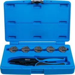 BGS Crimpzangen-Satz mit 5 Paar Backen