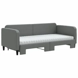 vidaXL Tagesbett 90 x 190 cm Dunkelgrau