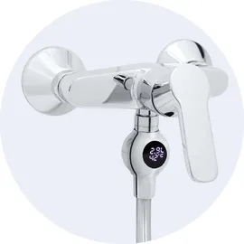 Neoperl My Water Flow Control Dusche Kontroll-Anzeige IG/F 1/2' x AG/M 1/2'