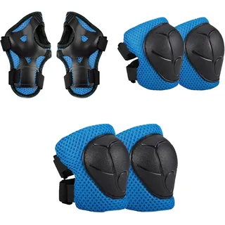 Kinder Inliner Schoner Set,Protektoren Kinder Set,Einstellbar Knieschoner Kinder,Schützer Inliner Kinder,Knie und Ellenbogenschützer Kinder,für Skating Radfahren Fahrrad Rollerblading Rolle