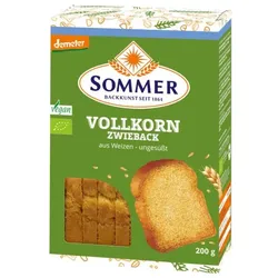 Sommer Vollkorn-Zwieback aus Weizen, demeter