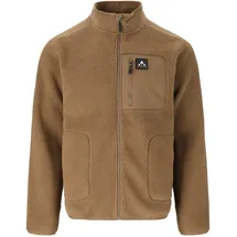 Whistler Felis Teddyfleece-Jacke Braun XL