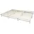 Homestyle4u Familienbett 270 x 200 cm Weiß/Grau