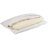 traumina gmbh Traumina Nackenstützkissen 40 x 80 cm Weiß