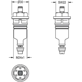 KWC 2000104352 Funktionsteil
