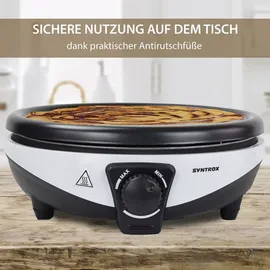 Syntrox 3 in 1 Crepes Maker Pfannkuchen Eierkuchen Elektrogrill Luzern