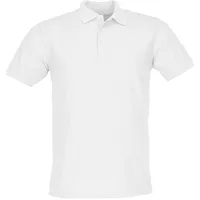 FRUIT OF THE LOOM 65/35 Polo Farbe: weiß 4XL