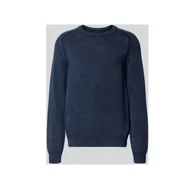 ARMEDANGELS VAANJO GMT DYE Strickpullover aus reiner Baumwolle Modell | Dunkelblau, M