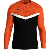 Jako Kinder Sweatshirt Sweat Iconic schwarz/neonorange, 116