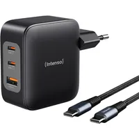 Intenso Power Adapter W100ACC GaN + C520C Kabel
