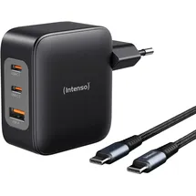 Intenso Power Adapter W100ACC GaN + C520C Kabel