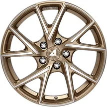 ALUTEC München ADX.01 7,5 x 18 5 x 100 ET46 metallic-bronze frontpoliert