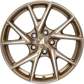ALUTEC München ADX.01 7,5 x 18 5 x 100 ET46 metallic-bronze frontpoliert