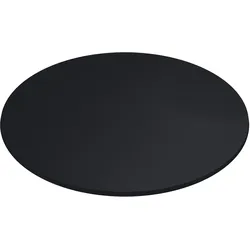 Bistro HPL Tischplatte | Schwarz | Ø 70 cm | Gastro HPL Tischplatte