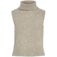 VILA VIBELUNA HIGH Neck S/L Knit Vest-NOOS