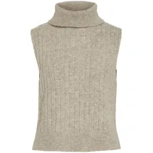 VILA VIBELUNA HIGH Neck S/L Knit Vest-NOOS