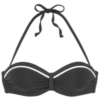 VIVANCE Bügel-Bandeau-Bikini-Top Damen schwarz Gr.42 Cup C,