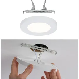 Paulmann LED Einbaupanel Cover-it 1x6W rund 3000K Weiß