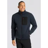 CMP Herren Fleecejacke MAN JACKET 35H1767-45UU 48 - Titanio-Nero - 48