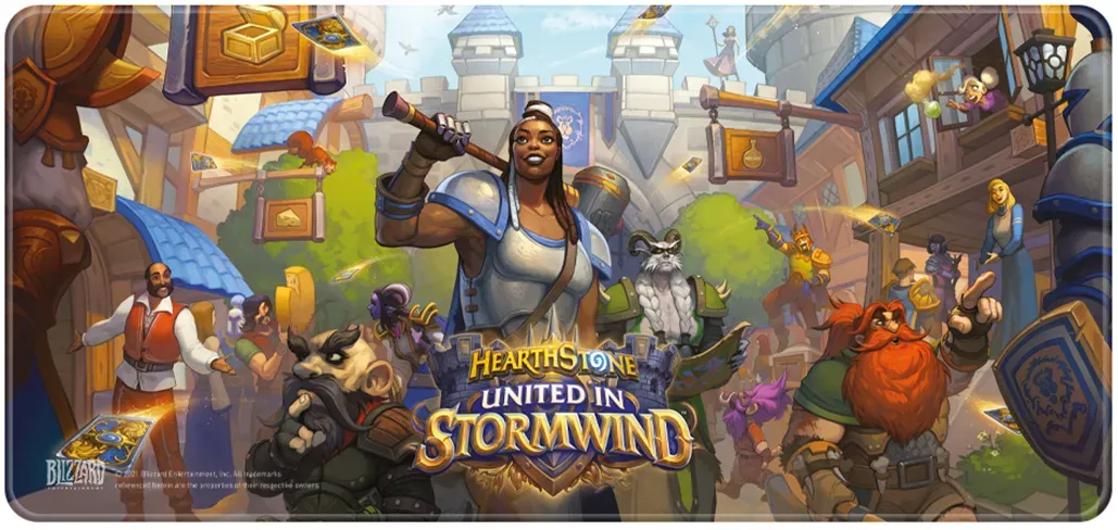 Blizzard - Hearthstone - United in Stormwind - Gaming Mauspad - XL