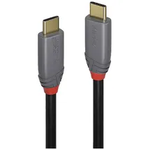 Lindy USB-C 1 m Schwarz/Grau