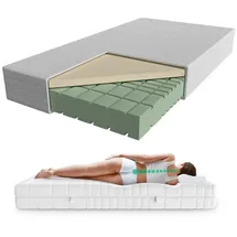 AM Qualitätsmatratzen Premium Latex-Matratze 80x200 H2 - Made in Germany | 80 x 200 cm