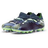 Puma Future 7 Match Kinder Gray Skies-Puma White-Fizzy Apple 34,5