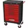 KS Tools ECOline SCHWARZ/ROT Werkstattwagen mit 7 Schubladen
