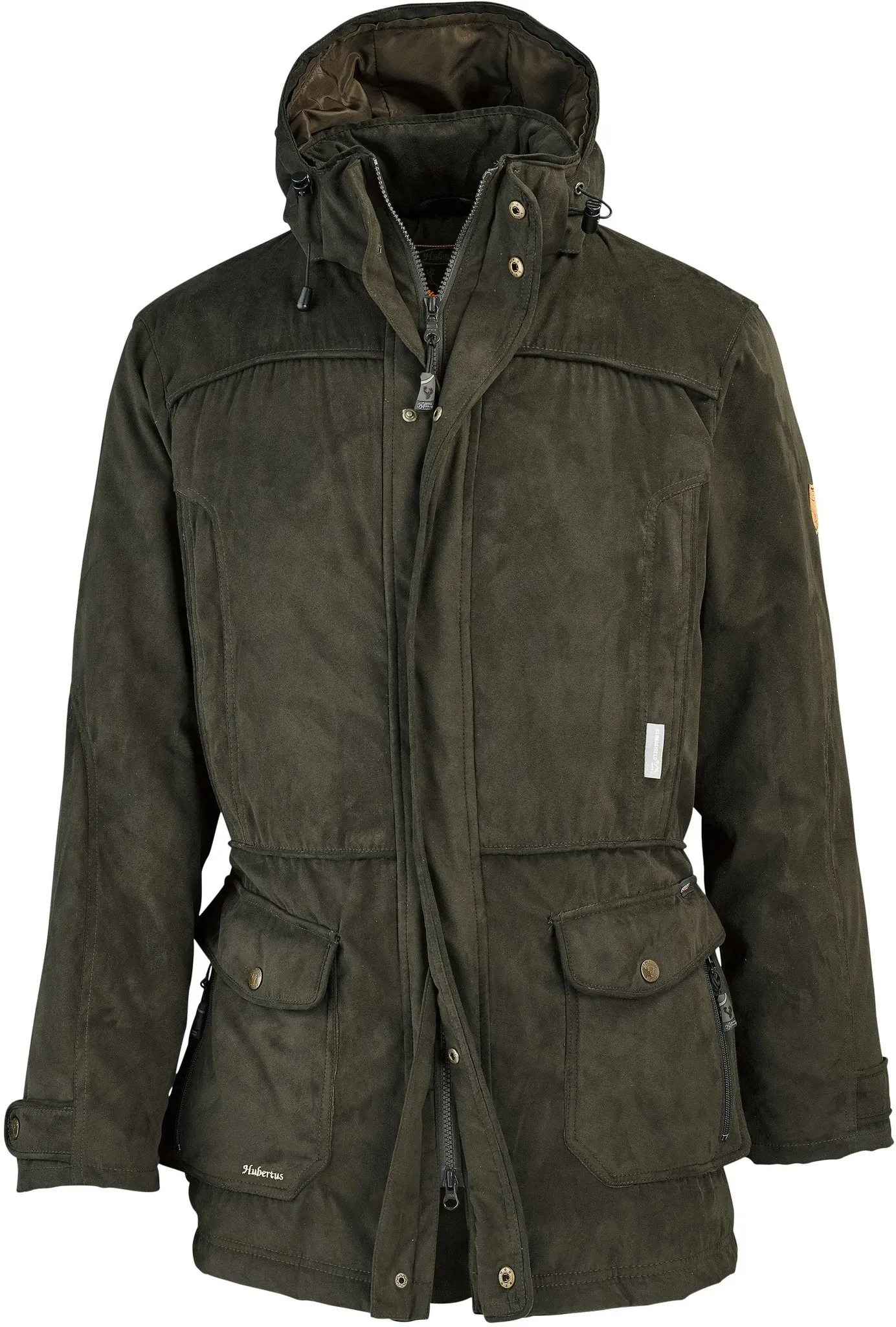 Hubertus Jagdjacke Schwarzwald, oliv-braun, 54
