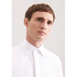 Seidensticker Slim Fit Smokinghemd Weiß L