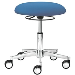 mayer Sitzmöbel Sitzhocker »myXPERT 1290« Stoff Rundsitz blau