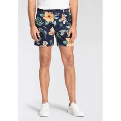 Chinoshorts »XX AUTHENTIC SHORT II MULTI-COLOR«, Gr. 38 - N-Gr, NEPENTHE FLORAL NAVY, , 83459453-38 N-Gr