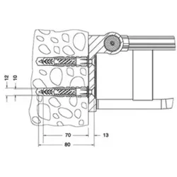 Toilettenbürstenkopf Plan 14972