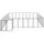 vidaXL Hundezwinger 5,5 m x 4,4 m x 1,1 m Stahl Schwarz