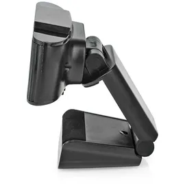 Nedis Webcam | Full HD@30fps | Fixfocus Eingebautes Mikrofon Schwarz