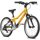 PROMETHEUS BICYCLES Kinderfahrrad 20 Zoll ab 6 Jahre Superleicht 7 Gang Fahrrad Orange