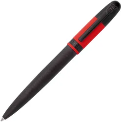 Drehkugelschreiber FESTINA, schwarz (schwarz, rot), Stifte, Metall, Schreibgerät, Mine wechselbar, Geschenkidee, inkl. Etui